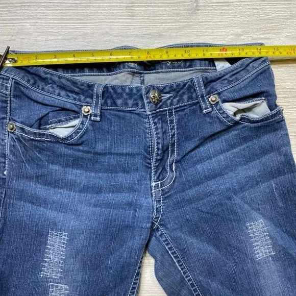 Rock 47 by Wrangler Ultra Low Rise Bootcut Jeans - Picture 7 of 12